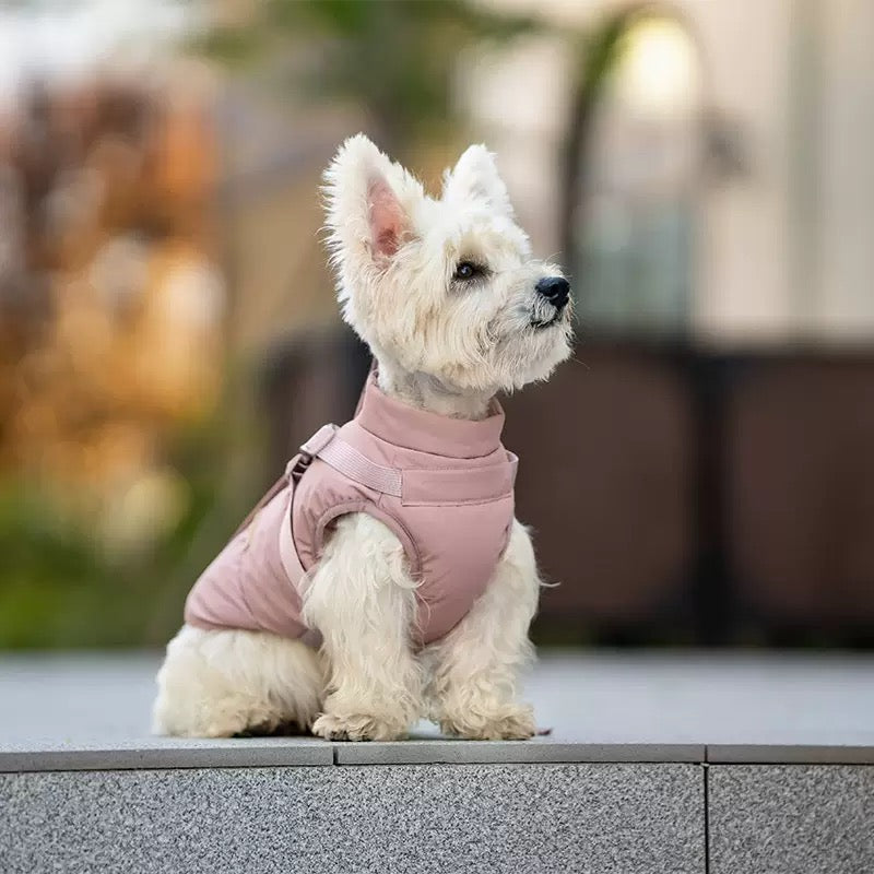 Integrated Harness Puffer Vest