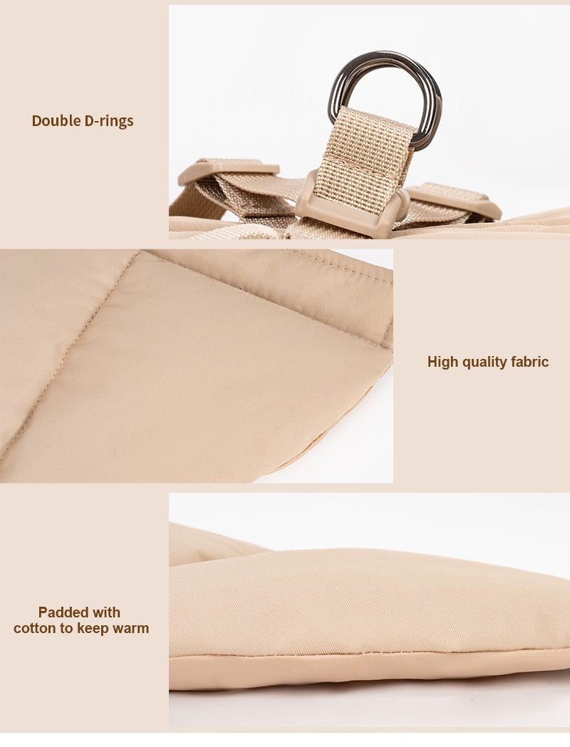 Integrated Harness Puffer Vest