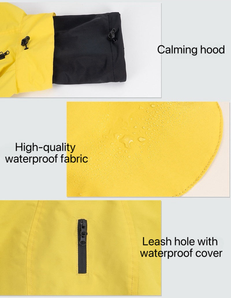 Rain Jacket for Small & Medium Dogs